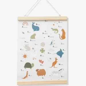 économies garanties Affiche Abécédaire MINI ZOO Beige – Vertbaudet 12