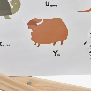 économies garanties Affiche Abécédaire MINI ZOO Beige – Vertbaudet 18