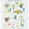 boutiqued en ligne Affiche Animaux D’Amérique Du Sud Living Earth LILIPINSO Multicolore – Lilipinso 14