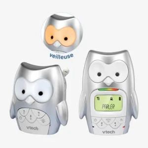 Babyphone Hibou Family – BM 2300 – VTECH Gris – Toutes Les Marques mode 8