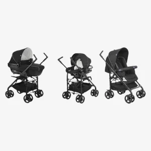 Combiné CHICCO Trio Sprint Noir/gris – Chicco vente à bas prix 16