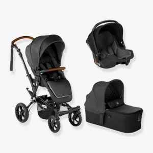 Combiné Trio Poussette Crosswalk R + Nacelle Micro + Siège-auto Groupe 0+ Koos ISize R1 JANE Collection 2022 Noir (cold Black) – Jane Vente 13