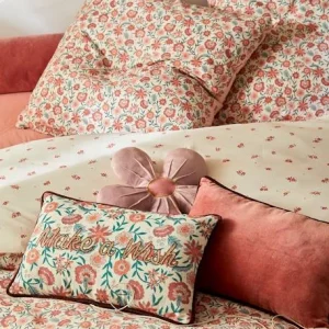 Promotio de vente Coussin Velours GIPSY Rose – Vertbaudet 18