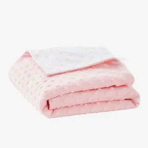 grossiste en ligne Couverture Bébé Bi-face Minky/molleton STELLA Gris – Vertbaudet 16