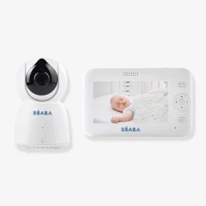 Ecoute-bébé Vidéo Zen+ BEABA Blanc – Beaba pas cher en vente 16