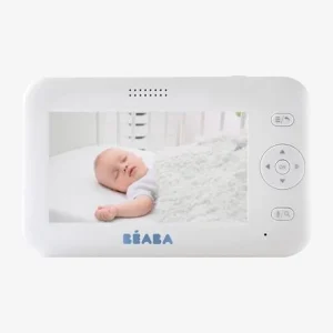 Ecoute-bébé Vidéo Zen+ BEABA Blanc – Beaba pas cher en vente 18