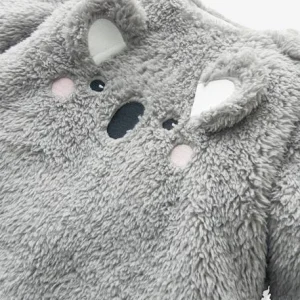 Gigoteuse Manches Longues Microfibre KOALA Gris – Vertbaudet Distributeur Officiel 14