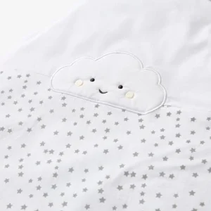 Gigoteuse Sans Manches NUAGE BLANC Blanc / Gris – Vertbaudet site soldes 9