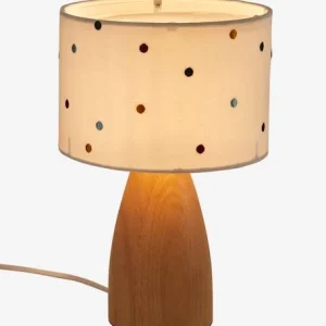 Lampe De Chevet Pois Brodés Beige / Multicolore – Vertbaudet guranteed de qualité 10