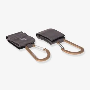 prix pas cher Lot De 2 Attaches Poussette Lässig Avec Mousqueton Anthracite – Lassig 8