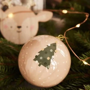 magasin Lot De 6 Boules De Noël Contes De La Forêt Vert – Vertbaudet 14