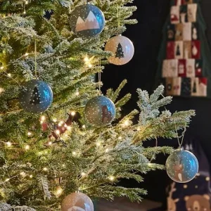 magasin Lot De 6 Boules De Noël Contes De La Forêt Vert – Vertbaudet 16