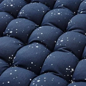 Pas Cher Magasin Soldes Matelas De Sol Avec Pompons Bleu Foncé – Vertbaudet 8