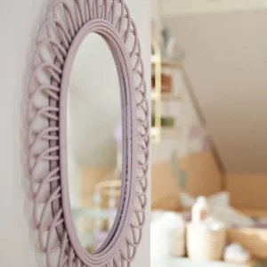 Miroir Ovale En Rotin DOUCE PROVENCE Violet – Vertbaudet boutiqued pas cher 12