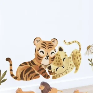 grande qualité Stickers XL Léopard/Tigre Felidae LILIPINSO Bronze – Lilipinso 6