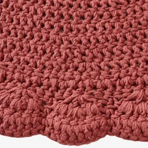 Tapis Crochet Vieux Rose – Vertbaudet Prestation Et Rapide 13