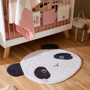 soldes en ligne Tapis Panda HANOÏ écru / Noir – Vertbaudet 8