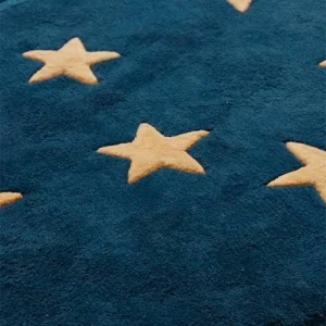 Tapis Rond Tufté Ciel étoilé Bleu – Vertbaudet nouvelle saison 10