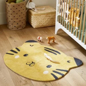 Tapis Tigre HANOÏ Ocre – Vertbaudet haute qualité 8