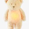 Veilleuse Peluche MOONIE Ourson En Coton Bio* Beige Sable – Moonie Couleurs variées 14